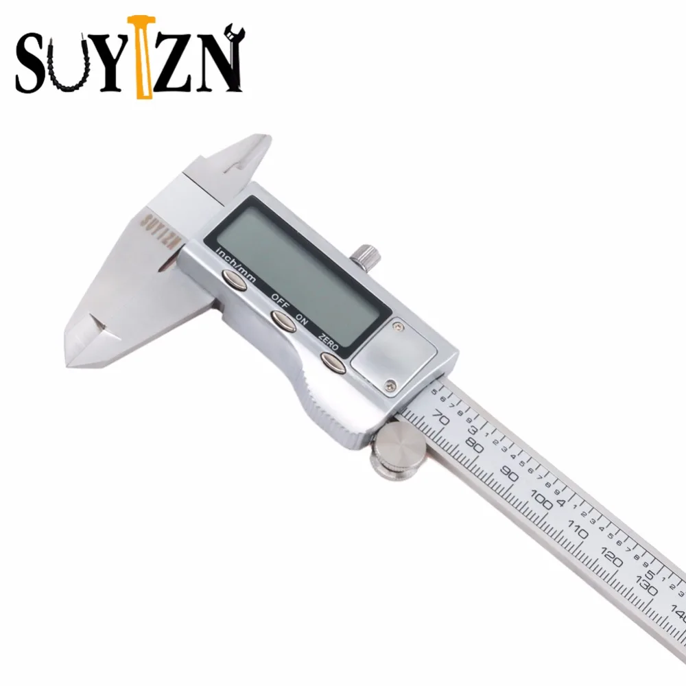 

Digital Vernier Caliper 0-150mm/6" Metal Casing Electronic Calibre Gayge Micromrter Free Shipping AND Free Gift Screwdriver