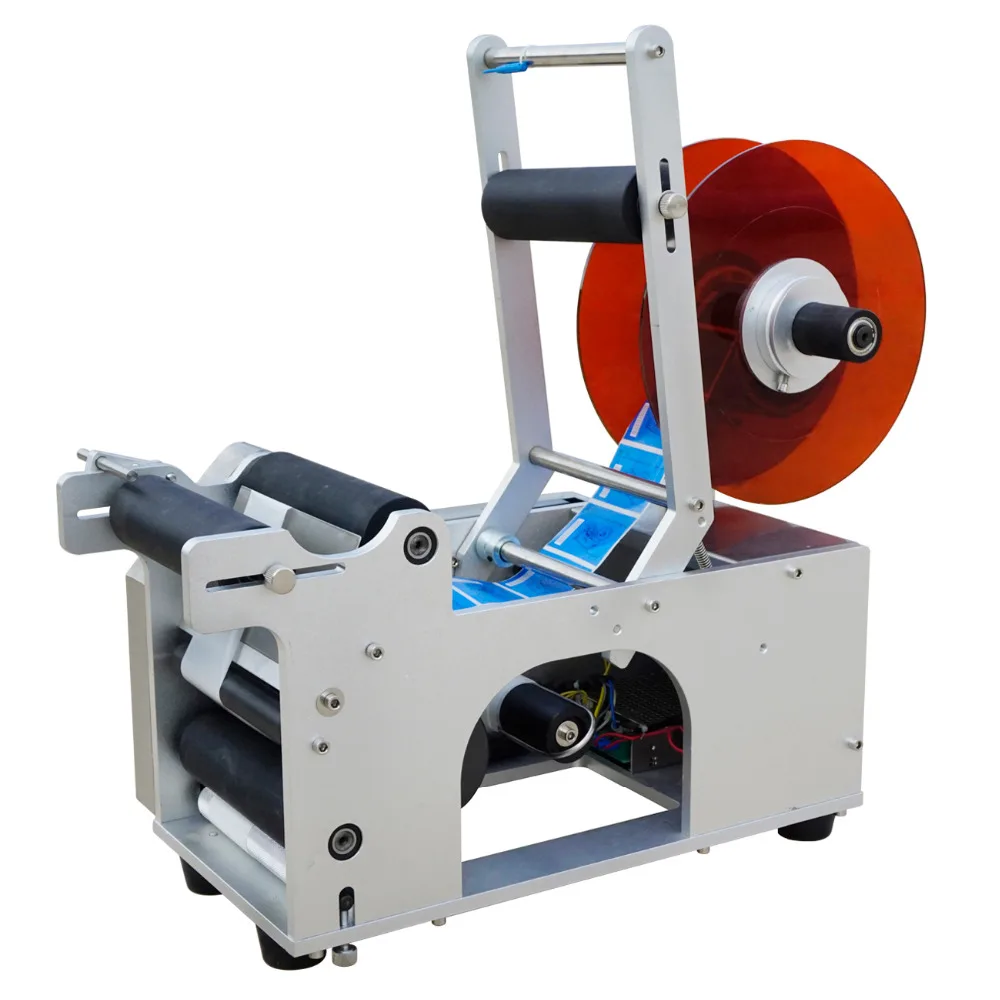 

ECO MT-50 Semi-Automatic Round Bottle Labeler Labeling Machine 120W 20-40pcs/min