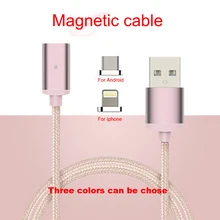 GARAS Smart Charging core Iphone 5 6 6s Micro USB Lighing cable Mobile Phone Data Transmission Wire iOs and Android LED light