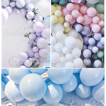 

100pcs 10 Inch Latex Balloons Wedding Decoration Baby Shower Kid Happy Birthday Party Decor Bridal Shower Balloon Pink Rose Blue