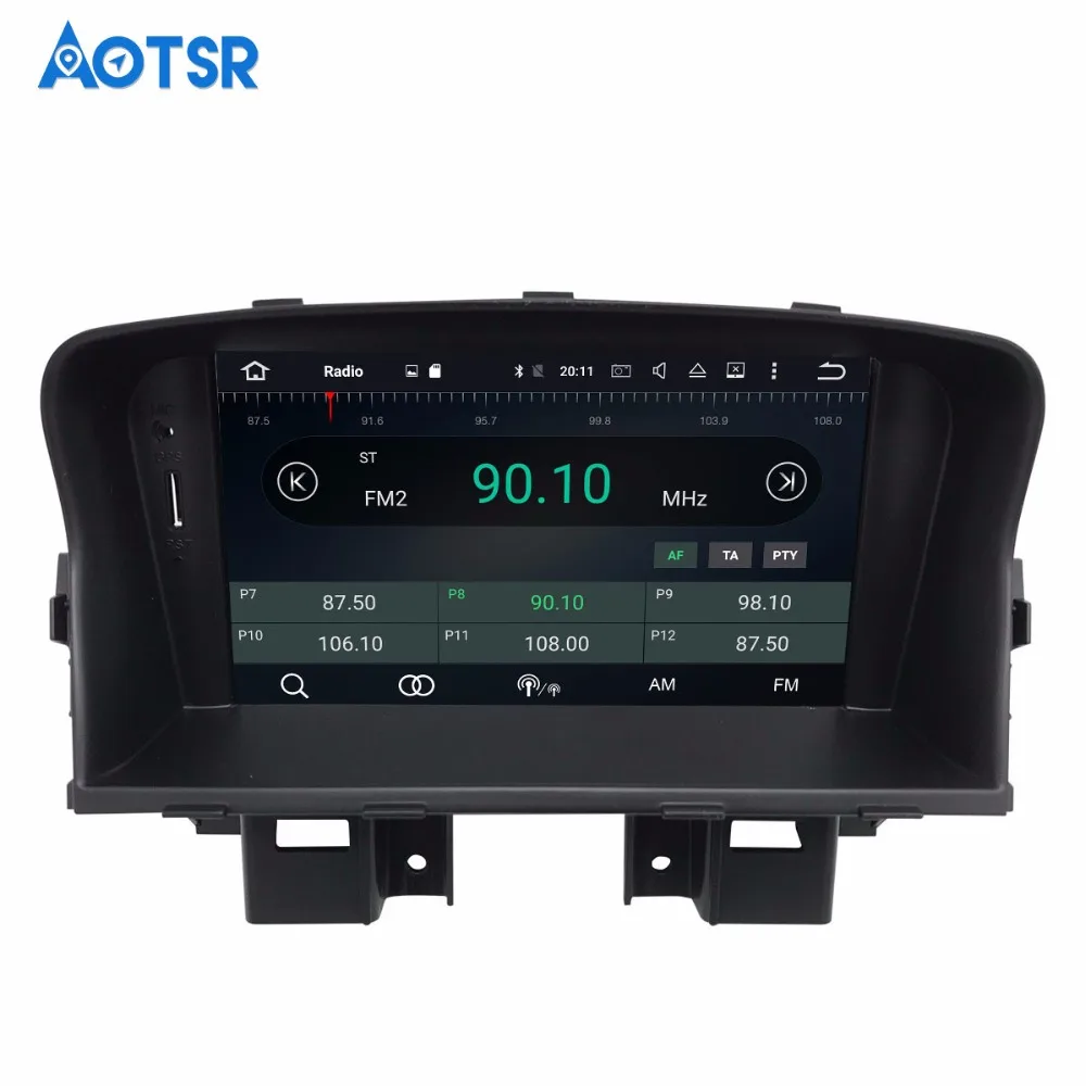 Sale IPS Android 8.1 Car DVD player GPS Map Car radio tape recorder Wifi TV Phone BT For Holden Chevrolet Cruze 2008 - 2013 2014 wifi 5