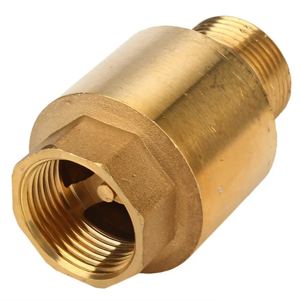 

Golden Water Oil Spring 3/4 InchFemale Male BSPP Thread In-Line Check Valve