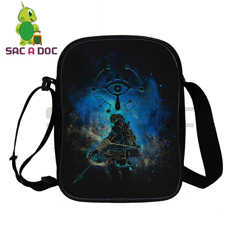 

The Legend of Zelda Shadow Messenger Bag Women Men Small Handbags Kids Daily Shoulder Bags Phone Bag Crossbody Travel Handbag