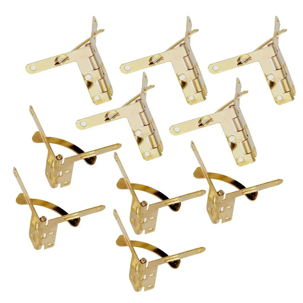 Hinge Hardware Accessories 33x30mm Spring Hinge For Jewelry Box Pack Of