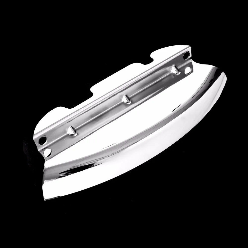 1 Хром нижний тройной ветровой дефлектор для Harley Touring Electra Street Glide FLH/T FLHX 14-18 |