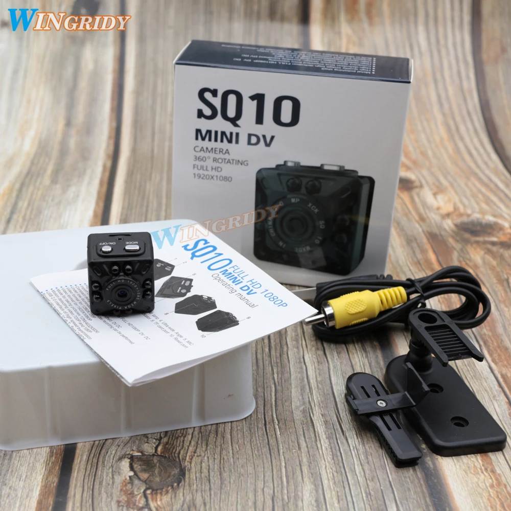 

Original Mini Camcorder SQ10 11 Mini Night Full HD 1080P Camera Recorder HD Motion Sensor Micro USB Camera Infrared Vision Cam