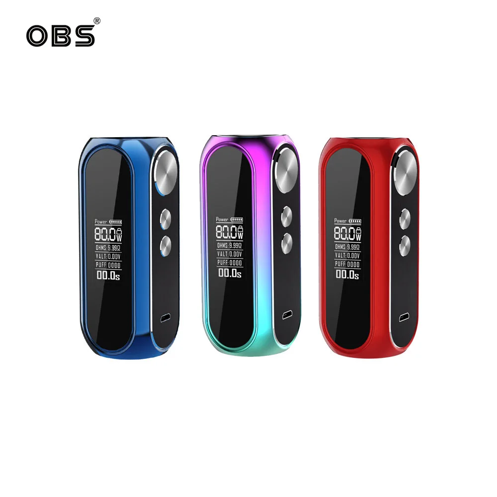 Оригинальный боксмод OBS Cube VW аккумулятор 3000 мАч электронная сигарета макс. выход