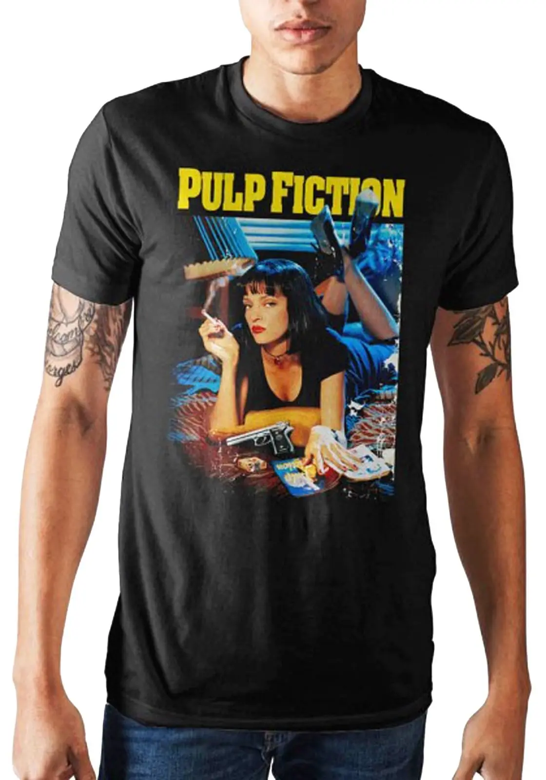 Miramax pulp fiction t shirt Clearance