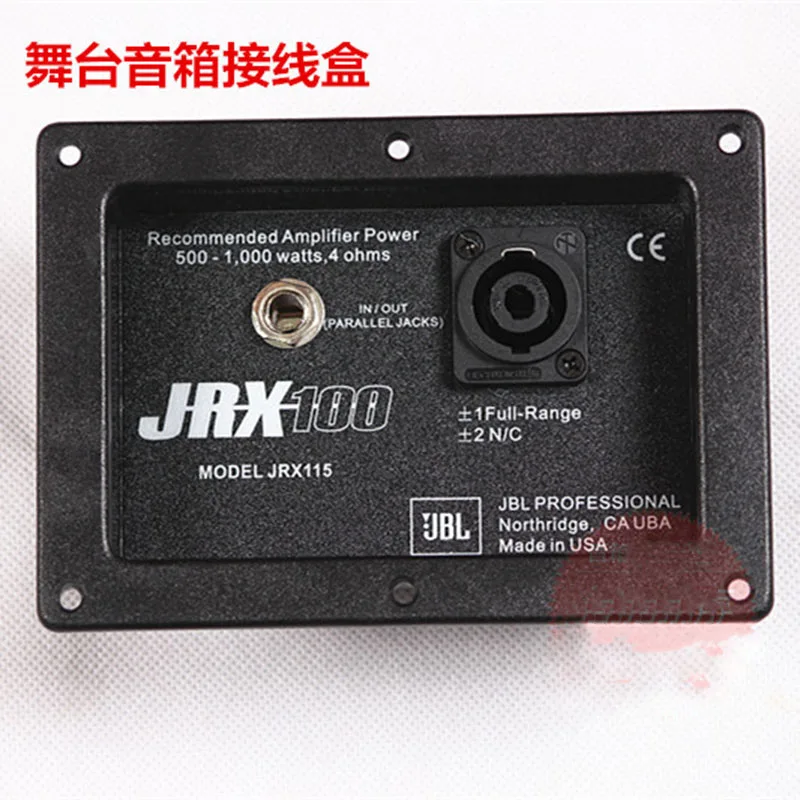 

2pcs/lot Professional stage speaker terminal, JBL speaker panel size 140*100mm send sticker jrx100