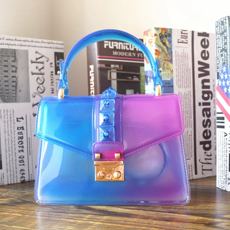 

luxury handbags women bags designer transparent bag clear jelly handbag crossbody shoulder summer small sac main femme bolsas