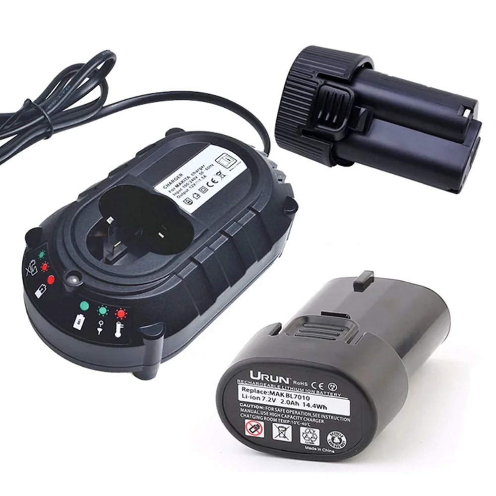 Лидер продаж Сменное зарядное устройство DC10WA для MAKITA BL1013 BL1014 10 8 в 12 В литий ионная