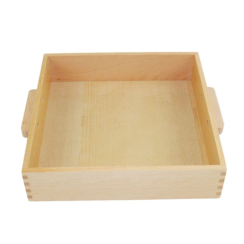  Montessori Math Teaching aids kindergarten children puzzle wooden Toys Tray for 9 Wooden Thousand C - 32976347444