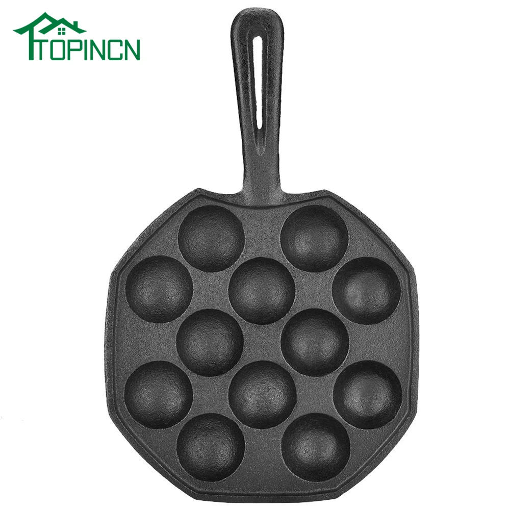 

TOPINCN Takoyaki Grill Octopus Ball Small Kitchen Home Cookware Maker