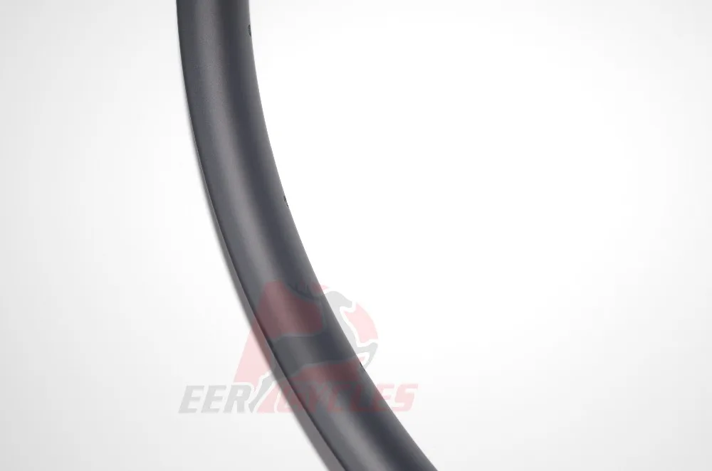 Top 280g 29er Asymmetric Mountain Bike Carbon Rims 23mm x 27mm XC Bicycle Wheel 29 inch MTB Hookless Tubeless Rim 24H 28H 32H UD 3K 4