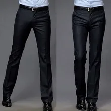 Весна и осень Горячая Распродажа модные брюки мужские деловые повседневные брюки в западном стиле костюм брюки