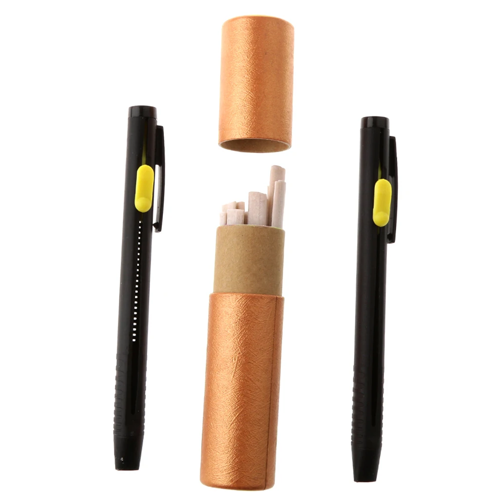 1 Set Tailors Chalk Pen Pencil Invisible Marking Chalk for Sewing Dressmaking Marking on Fabric Cloth
