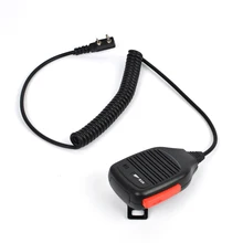 PTT Speaker Mic Microphone For Baofeng Ham Handheld Two Way Radio Walkie Talkie uv-5r 888s