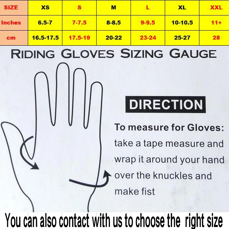 Motorcycle Glove Man Touch Screen Cycling Racing Full Finger Summer Motorbike Moto Bicycle Bike Reflective Motocross