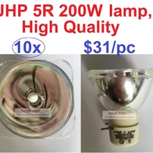 10xLot MSD5R лампа 5R 200 Вт сценические лампы, следящие за точечный сканер, движущаяся лампочка для налобного фонаря, металлогалогенные галогенные лампы MSD Platinum 5R