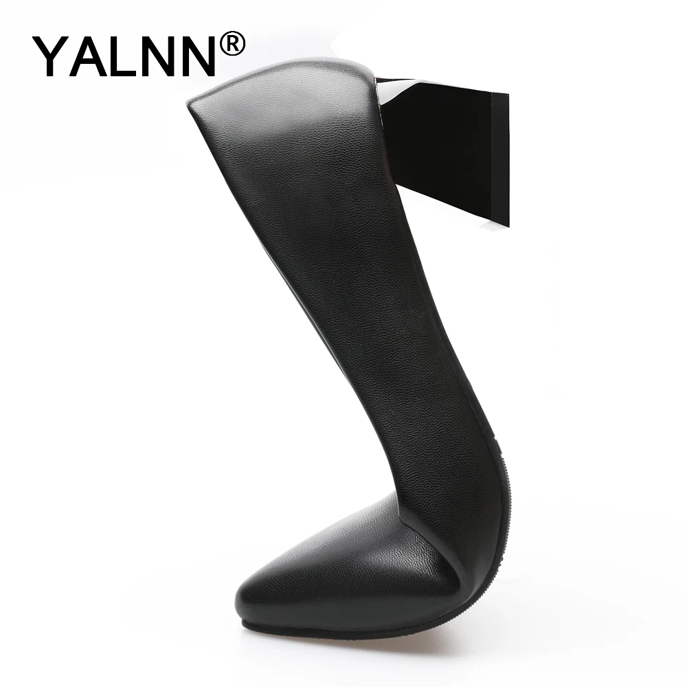 YALNN/Модная женская свадебная обувь Sapato Feminino женские туфли-лодочки на высоком