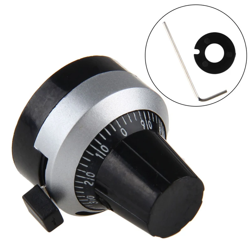 

3590S 4MM Knob Precision Precise Potentiometer Dial Button Lock Hat New 2017