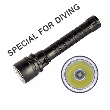 

2500LM XM-L2 XML2 LED Diving Flashlight Torch Magnetic Switch Control Underwater 100M (2X18650)