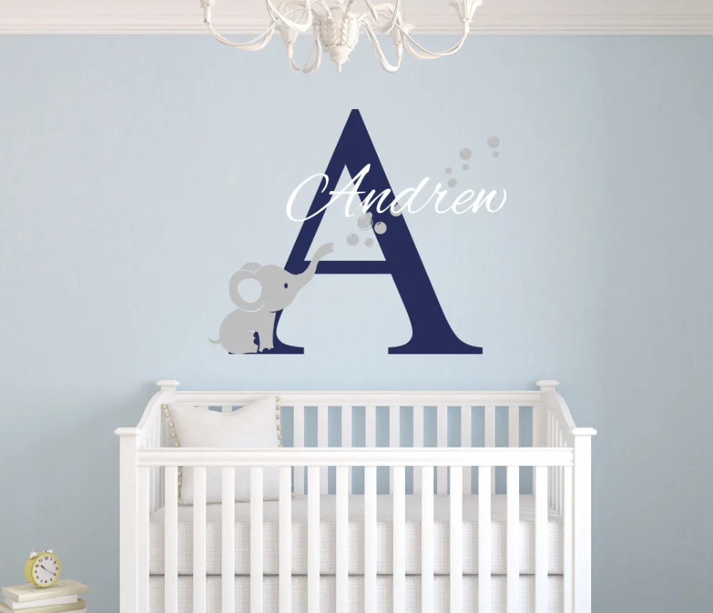 Виниловые наклейки на стену для детской комнаты с именем заказ D671|sticker for kids room|wall