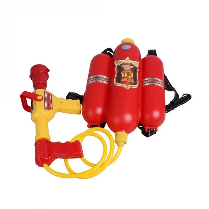 Новая игрушка-Пожарник водный пистолет-опрыскиватель рюкзак для детей Летняя игрушка для детей вечерние сувениры подарок