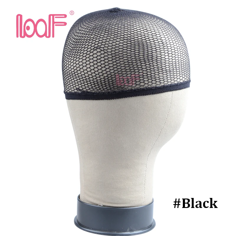 LOOF 1 piece High Stretchable Elastic Fishnet Wig Making Caps For Wig Snood Mesh Weaving Nylon Hairnets