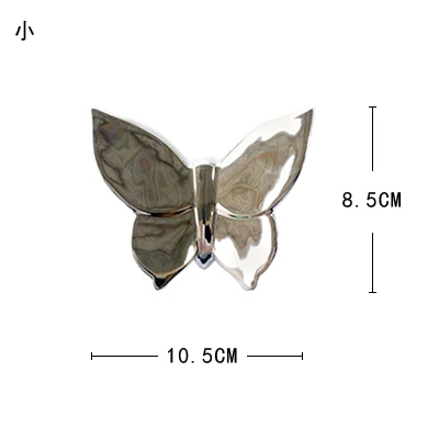 Креативные керамические настенные украшения в виде бабочки, скандинавские украшения для дома, украшение для комнаты - Цвет: 13