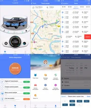 Two Way GSM Car Alarm Smart Start Maser Security System with GPS Tracker tracking device and PKE keyless Go Remote Starter