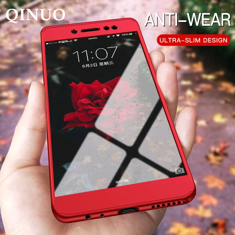 

360 Full Coverage Case For Xiaomi Redmi Note 5 5A 4 4X 6 7 Pro Ultra Thin Full Cover For Redmi 4A 4X 6 7 Pro 5 Plus 5A 6A Coque