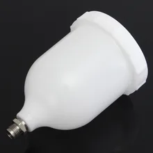 Профессиональный пластиковый горшок для краски объемом 600 мл, емкость для GFG для TT, пистолет-распылитель, пистолетный пистолет, Сменные аксессуары