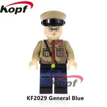 50 шт. KF2029 Супер Герои общий Синий Золотой Freiza Future trunks Dragon Ball Z фигура строительные блоки кирпичи игрушки для детей