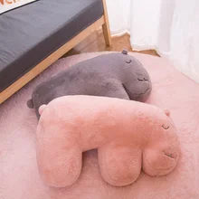 Lovely New 1pc Kawaii Polar Bear Plush Doll Baby Super Soft Stuffed Wearable Sleeping Bear Pillow Animal Plush Toy Kids Gifts Lovely New 1pc Kawaii Polar Bear Plush Doll Baby Super Soft Stuffed Wearable Sleeping Bear Pillow Animal Plush Toy Kids Gifts