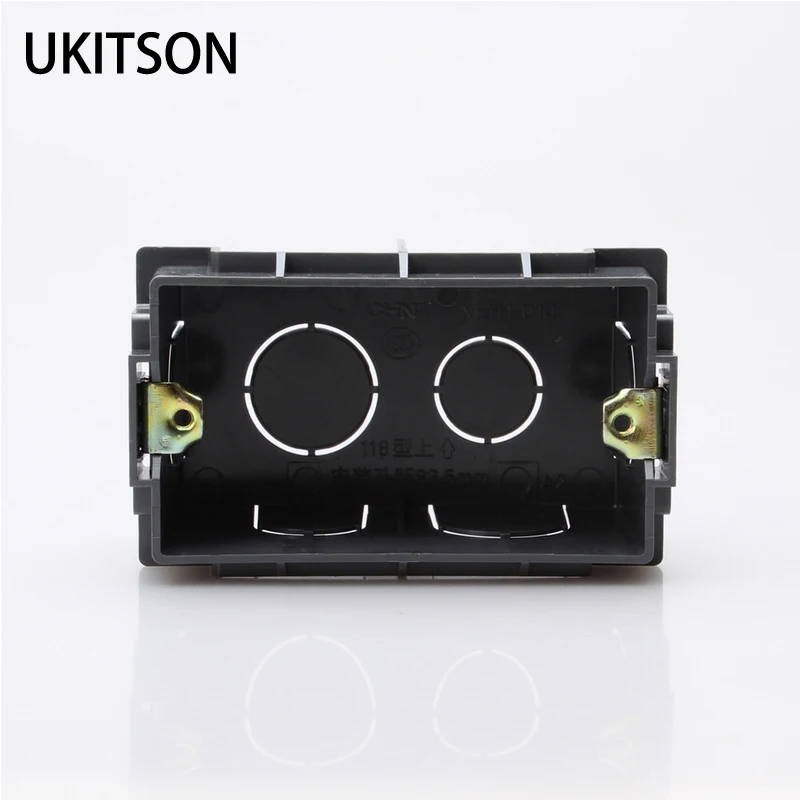 

Quality 118 120 Version Wire Boxes Inside Wall Bottom Case Concealed Junction Box For 12x7cm Horizontal Panel