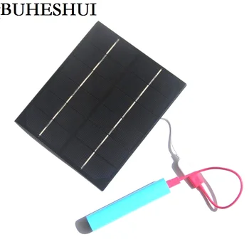 

BUHESHUI 6W 6V Solar Cell Solar Module Monocrystalline Solar Panel DIY Solar Charger For Mobile Power Bank/Led Light 200*170MM