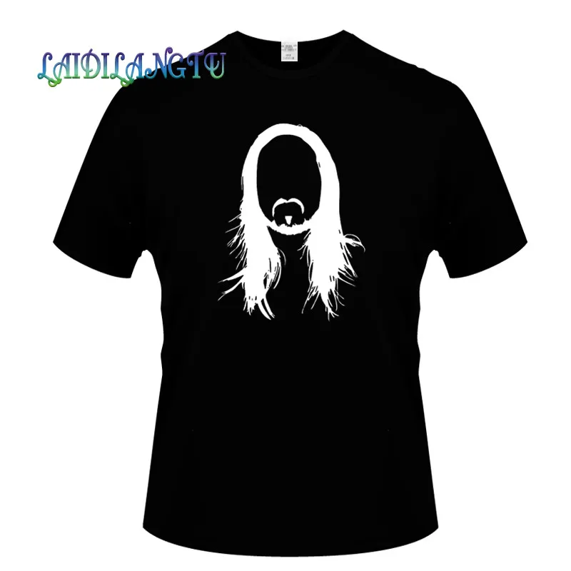 

STEVE AOKI Printed Mens T Shirt Music Festival Ibiza Electro Cotton O-neck T Shirt Summer Clothing Casual T-shirt