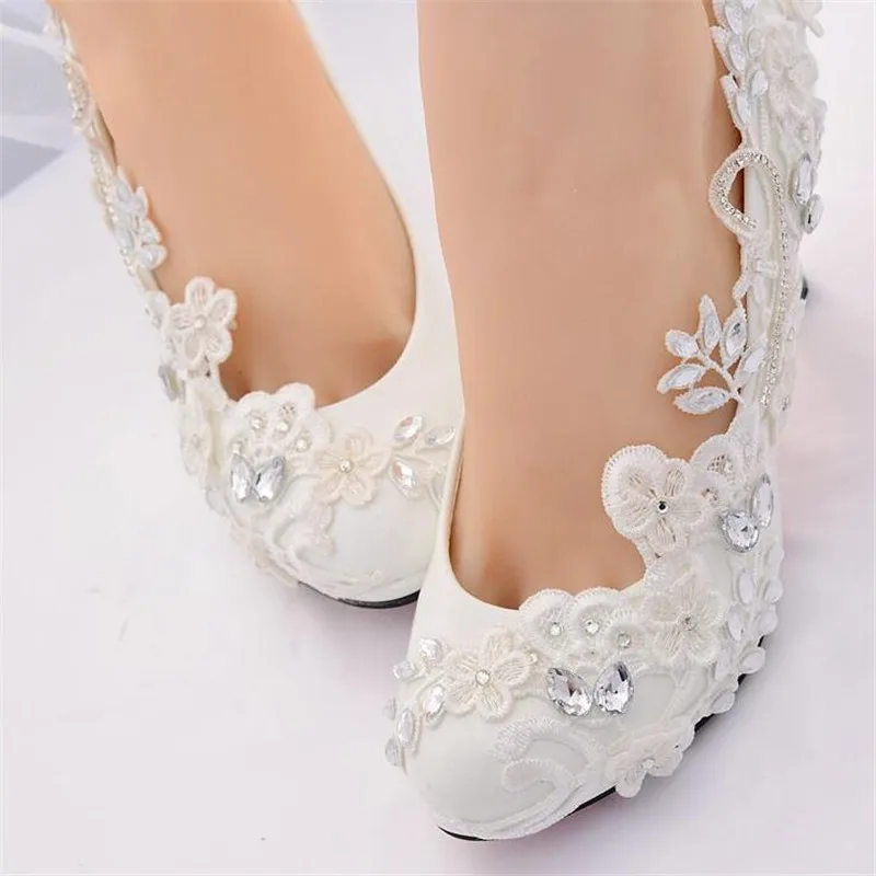 Белые свадебные туфли со стразами; женская обувь на высоком каблуке для невесты; коллекция года; женские вечерние туфли принцессы со стразами; zapatos tacon mujer