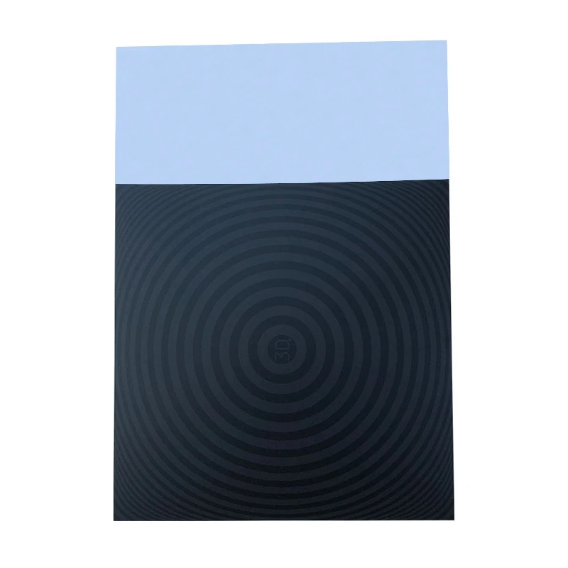 

1Pcs 220x220mm For 3D Printer Circular pattern Heat Bed Sticker Sheet