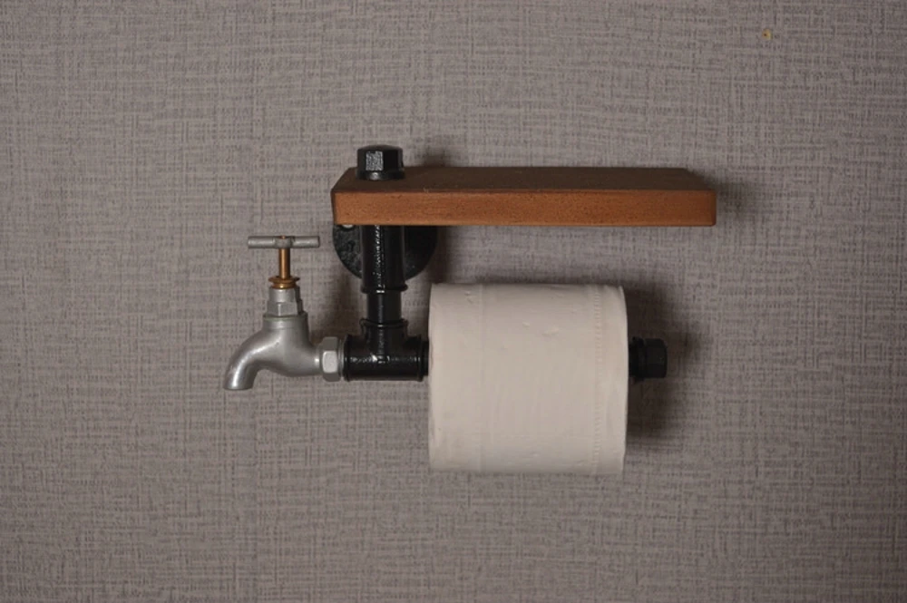 Креативный держатель кухонных салфеток бумажные полотенца держатель мобильного телефона Ретро металлическая вешалка для полотенец в туалет домашний бумажный держатель