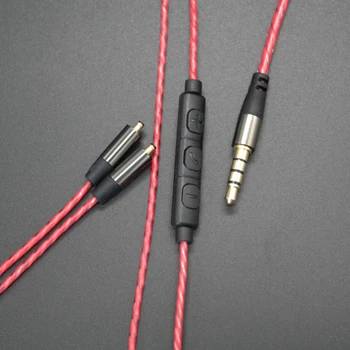 

Upgraded Replacement Earphone Cable for VJJB N1 Moxpad X3 Headset Cord with Mic Volume Control for xiaomi iphone 7 7s