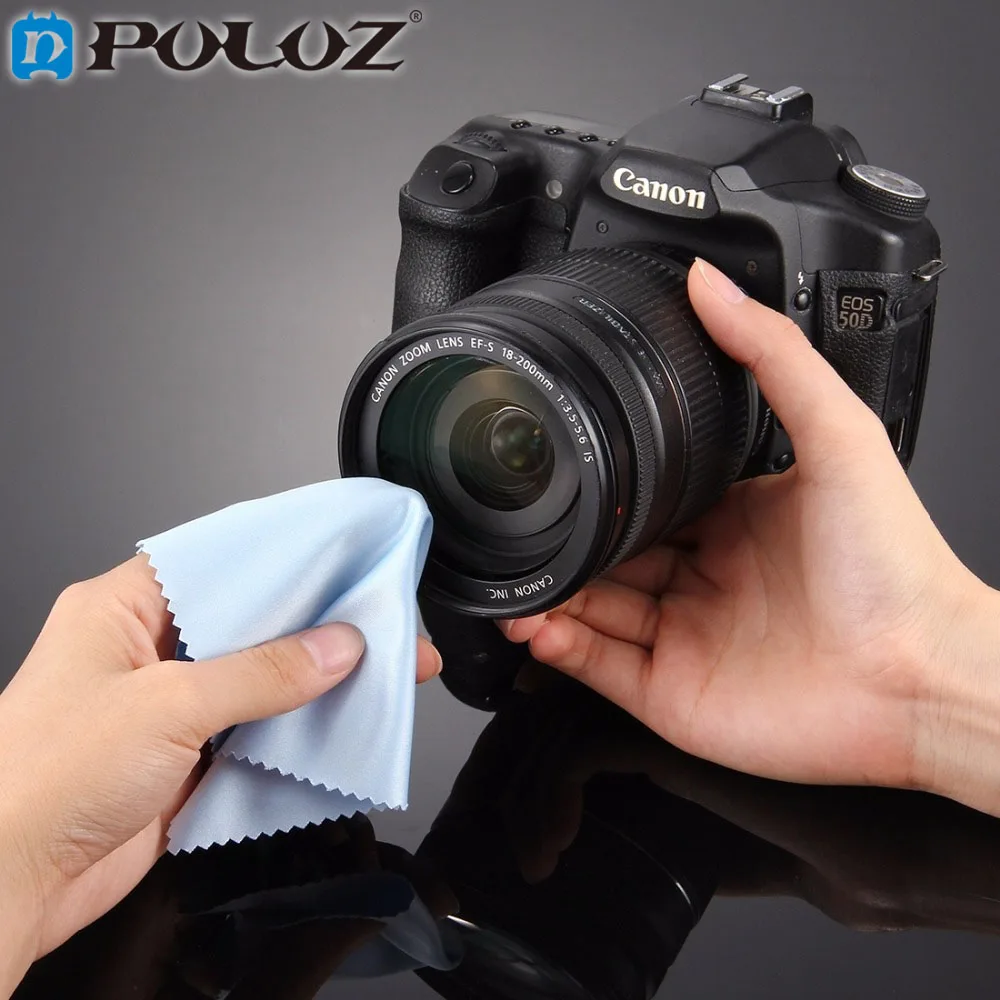 10 PCS /set PULUZ Soft Cleaning Cloth Camera Lens Cleaner Cloth for