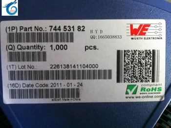 

74453182 DS3308 820 82UH 0.9A 12.7X10X2.7MM WURTH power inductors