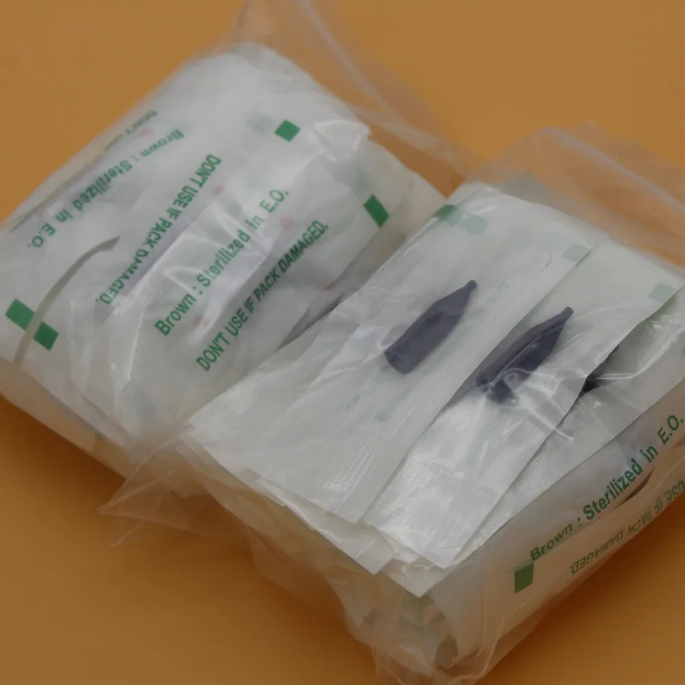 100 шт 1RL & 3RL индивидуальная упаковка гигантские Сан иглы татуировки Советы для