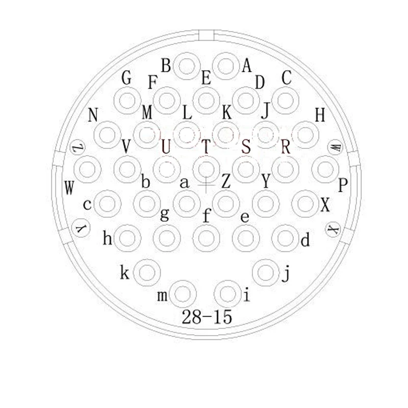 MIL-STD 5015 Servo connector Military standard connectors plug socket 28-3 28-20 28-16 28-11 28-12 28-15 28-21