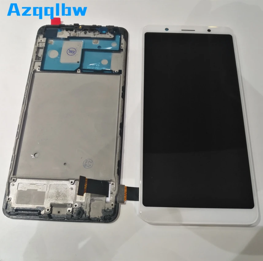 Azqqlbw 6 01 дюймов для Vivo X20 ЖК-дисплей + сенсорный дигитайзер экран стекло в сборе