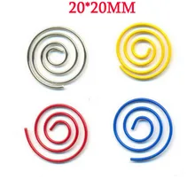 100 шт/партия круговой формы скрепки для бумаги креативные интересные закладки Закладка-магнит скрепки для бумаги необычной формы для офиса школы дома