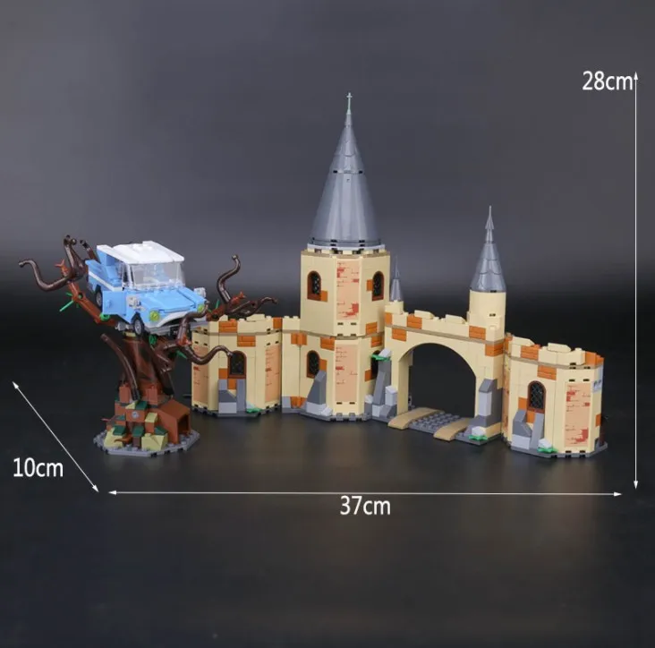 

Legoed Harri Potter Hogwarts movie Technic Ancient Whomping Willow Architecture Model Legoingly Building Blocks Bricks DIY Toy
