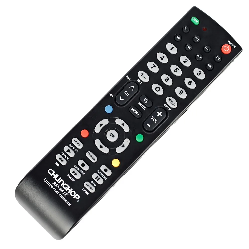 Universal Remote Control For Chunghop Lcd Tv*2 Sat Dvd Vcd Aux Hom